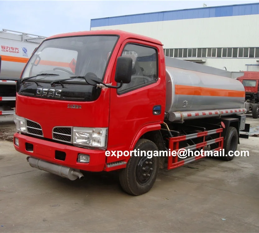 CLW Factory New 3 Tons 6 Wheel Dongfeng 5m3 RHD Small Petrol Refuel Truck for