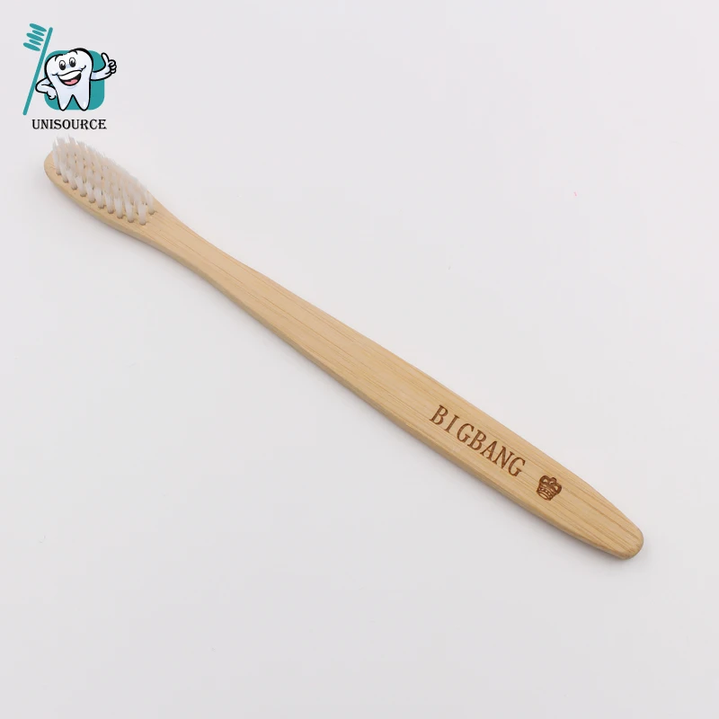 Bamboo Toothbrush 100% Organic Eco Bamboo Toothbrush Wooden Travel Eco Bamboo Toothbrush