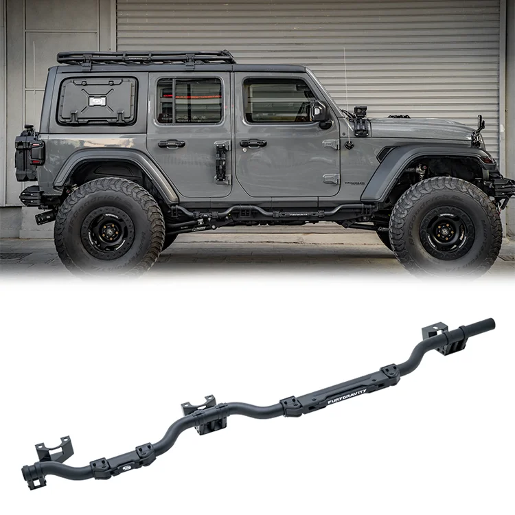 Fury 2018+ accessories Aluminum CNC process SIDE STEP for Jeep Wrangler JL