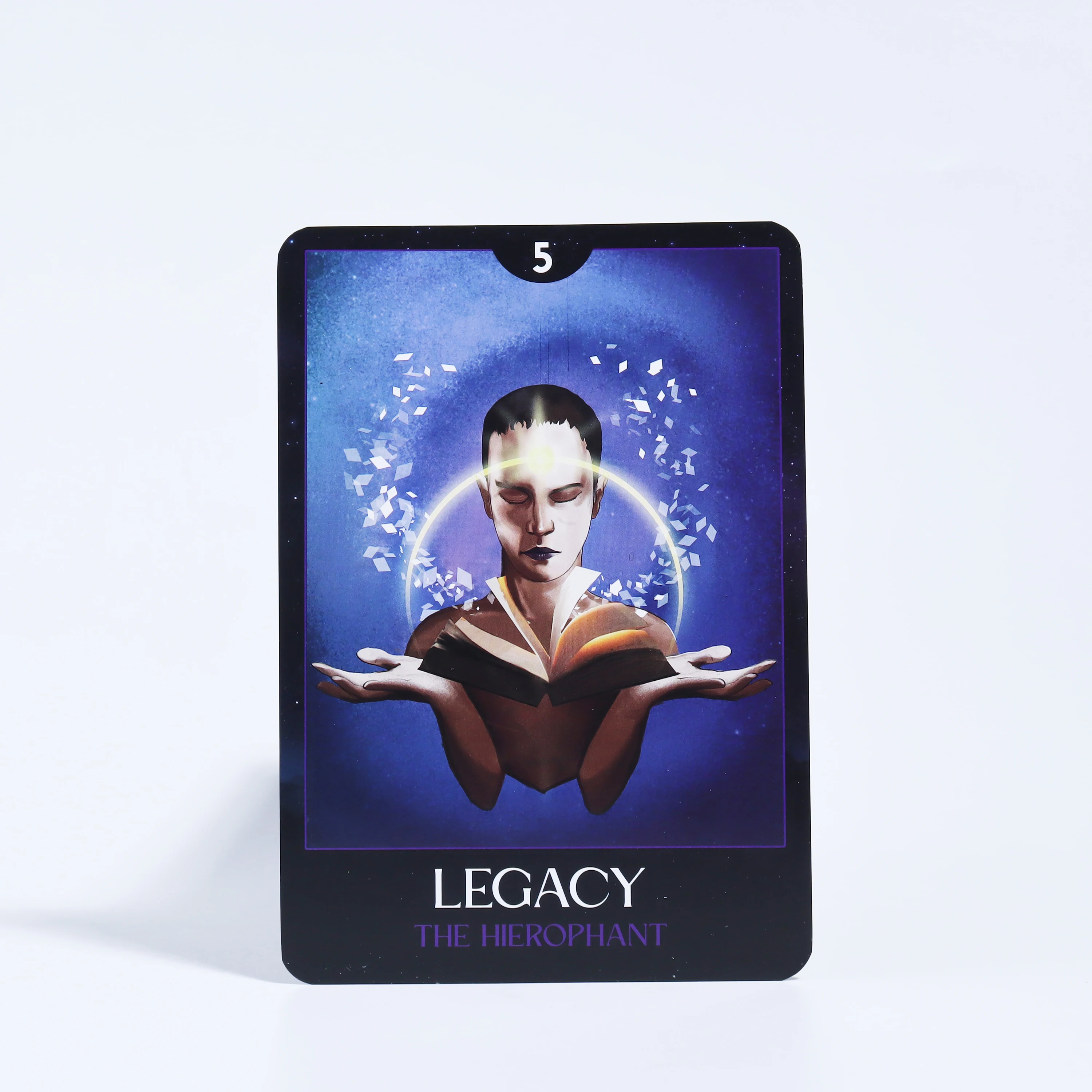 Custom Tarot Card Number Manufacture Printing Oracle Cards Black Girl Affirmation Cards