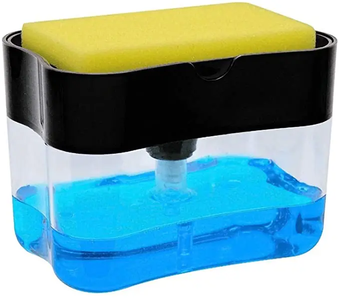 Premium Quality Soap Dispenser - Countertop Dish Soap Dispenser for Kitchen, Sink Dish Washing Soap Dispenser 13 Ounces