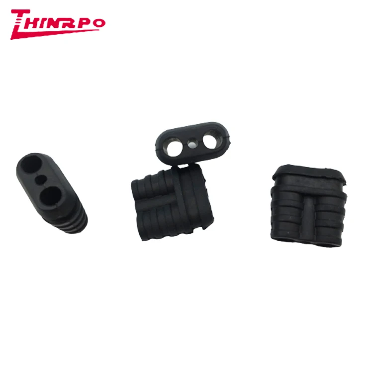 OEM Rubber Strain Relief Cord Boot Protector Wire Cable Sleeve Custom Molded Silicone Rubber Sleeve Grommets