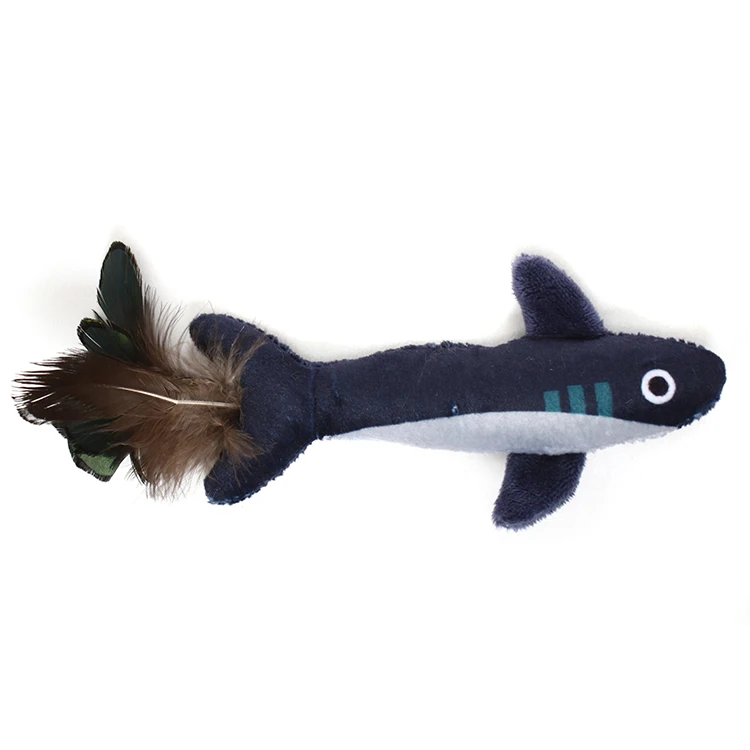 Batch Cheap Snuffling China Pet Toy Supplies Plush Cat Fish Interactive