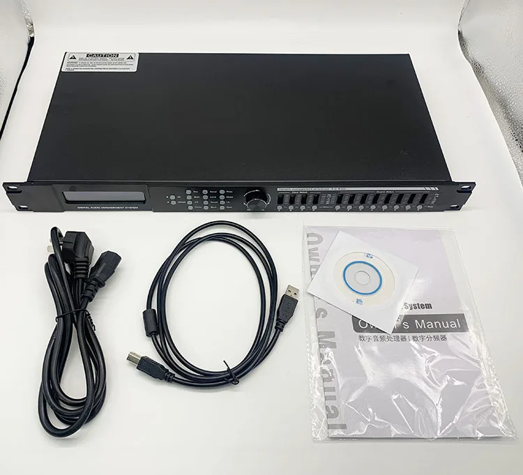 Профессиональная аудиосистема 4 в 8 система управления громкой связью цифровой аудиопроцессор dsp