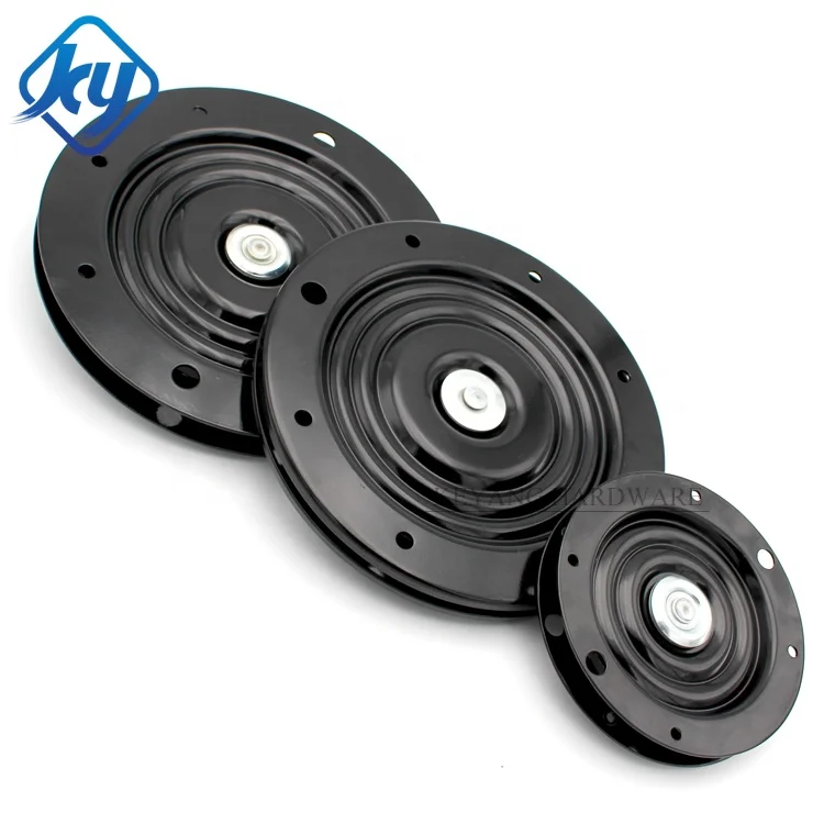 Furniture Iron Ball Bearings Office Chair Seat Base Barstool Rotating Metal Swivel Plate