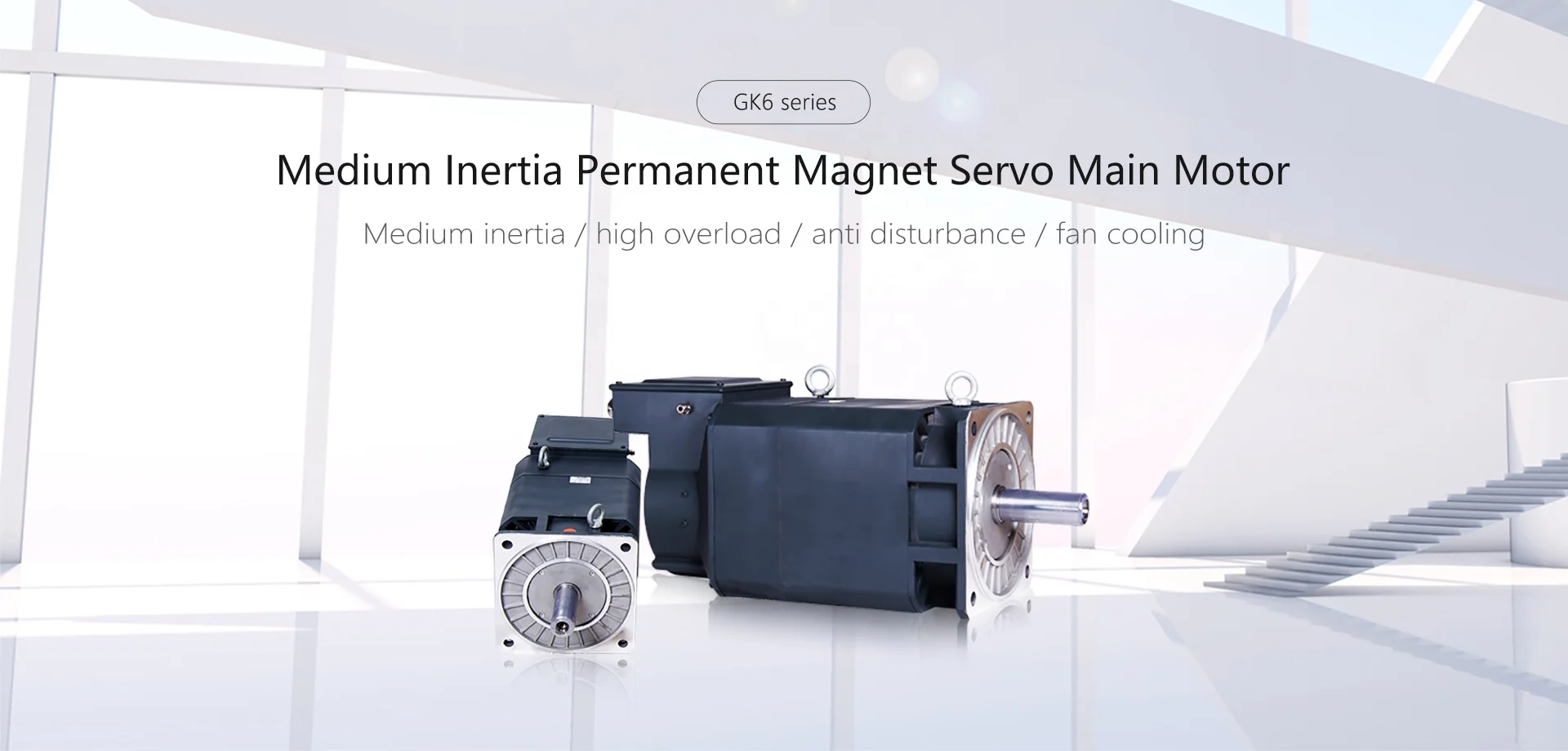 Golden Age GK6186-8SW66 500rpm 700Nm 70.9A 480kg big ac servo motor for machine tool feed