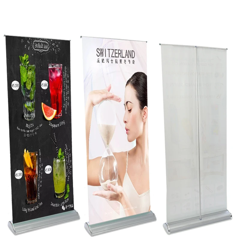 Hheavy duty выдвижной брезентовый рекламный переносной стенд для рекламы на заказ