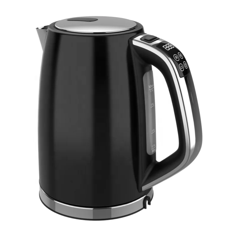 Stainless Steel Electric Jug Kettle  With Thermometer 304 heating element boiled kettl temperature control digital smart kettle