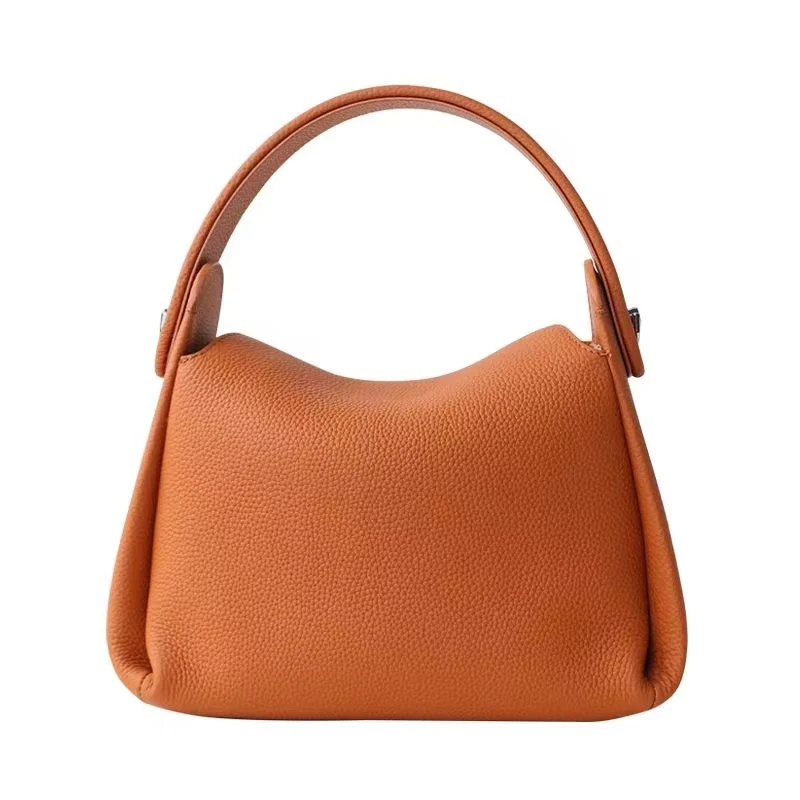 2024 summer new niche designer cigarette case bag advanced head layer cowhide hand bill shoulder crossbody bag small bag