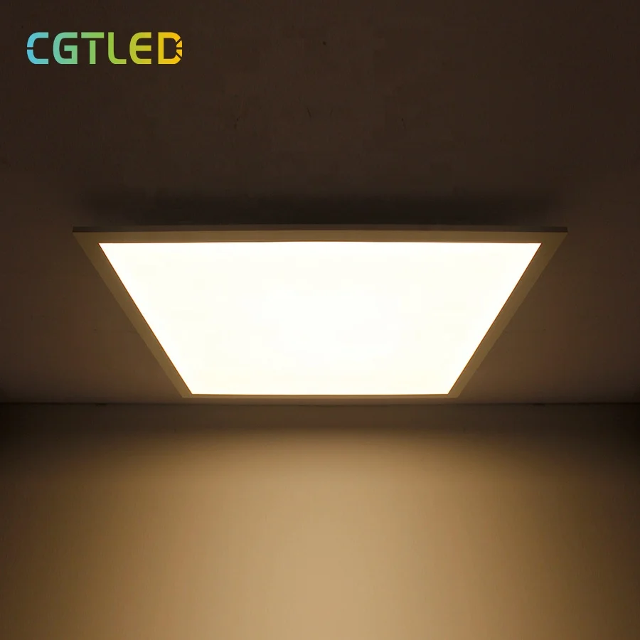 Recessed Ceiling Mounted Light 6060 60120 30120 Factory CCT Selectable Wattage Switchable 36W 40W Back-lit LED Panel Fixture