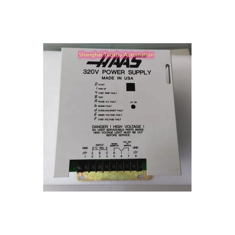 HAAS 69-2000 320v 5hp Power Supply