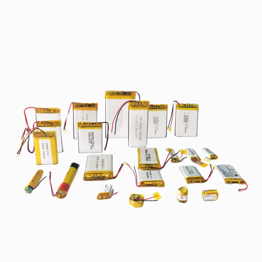 OEM ODM Rechargeable LiPo 3.7V 30mAh~10000mAh Lithium Ion Polymer Battery
