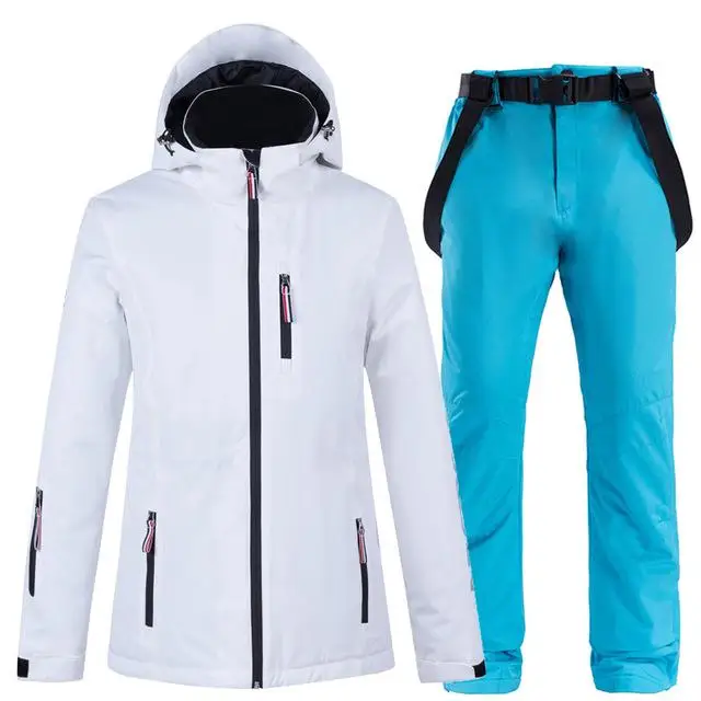 OEM Customize Winter Men Snowboard Clothing Ladies Outdoor Mountaineering Clothing Men Winter Snow Ski Suit Custom Ski Suit