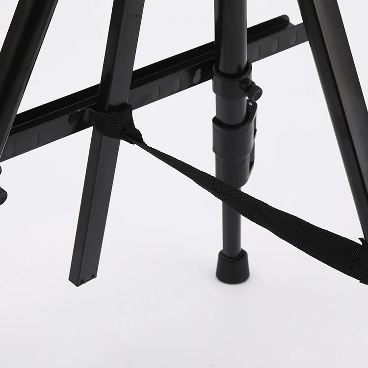 New Design Adjustable Folding Tripod Stand Metal Iron Studio Painting Iron Triangle Easel