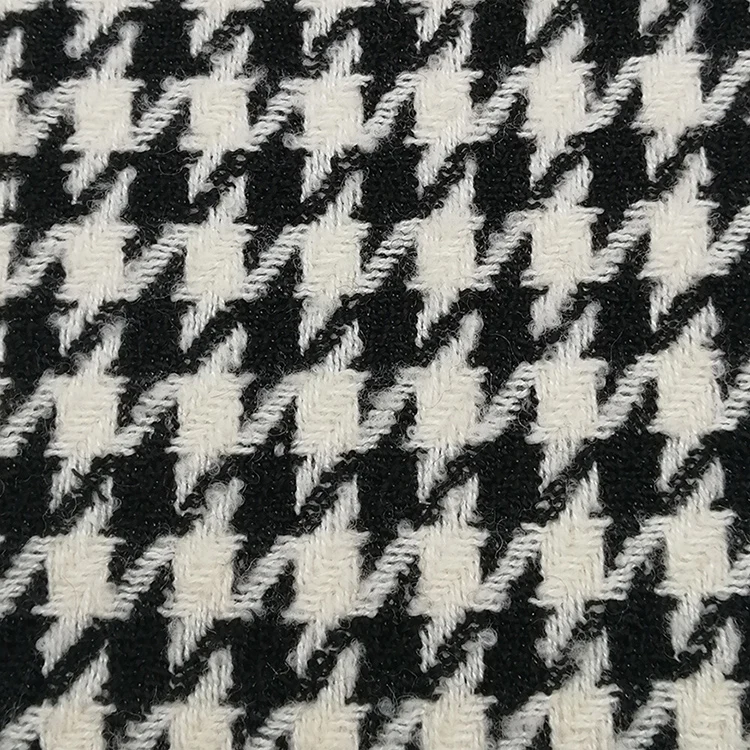 High Quality Wool Acrylic Blended Fabric for Suit Fashion Styles