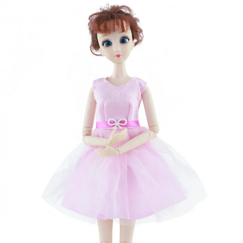 High Quality Handmade Fashion 28cm 30cm BJD Doll Clothes Wedding Dresses Coat For Doll Dress