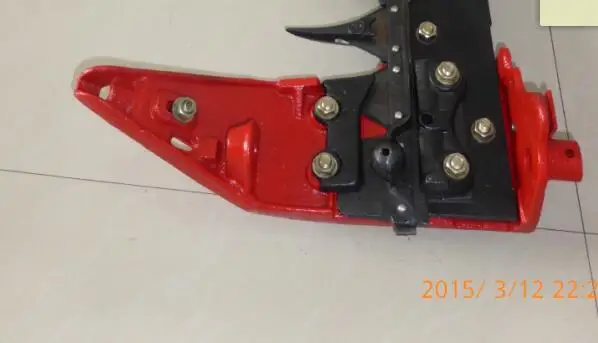 Harvester cutter bar assembly for harvester lawn mower