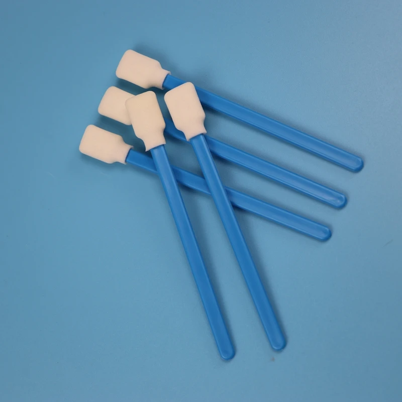 707 Lint Free Rectangle Polyurethane Foam Tip Cleanroom Swab for Car Cleaning