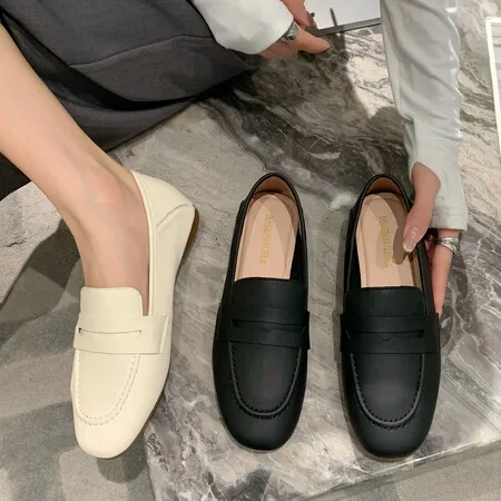 wholesale High quality flat leather dress shoes oxford casual office outdoor shoes factory customize fashion comfortable shoes