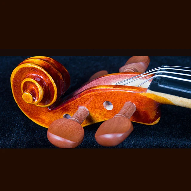 
Bullfighter 3/4 4/4 Flamed Solid Wood Violin Handmade 