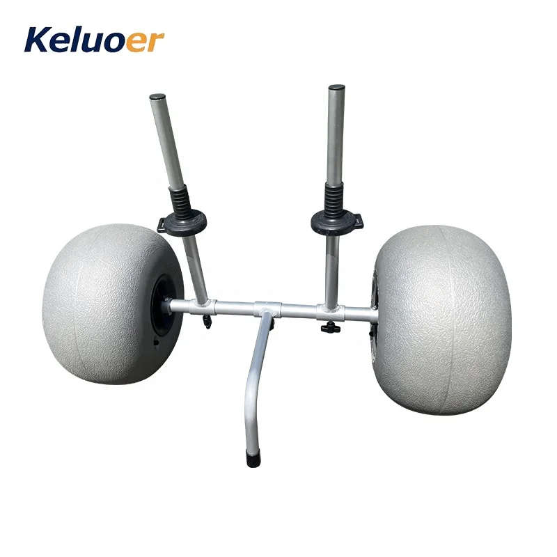 Kayak Canoe Trailer Two Wheel Trolley Pulling Boat Boat Cart Placement Stand