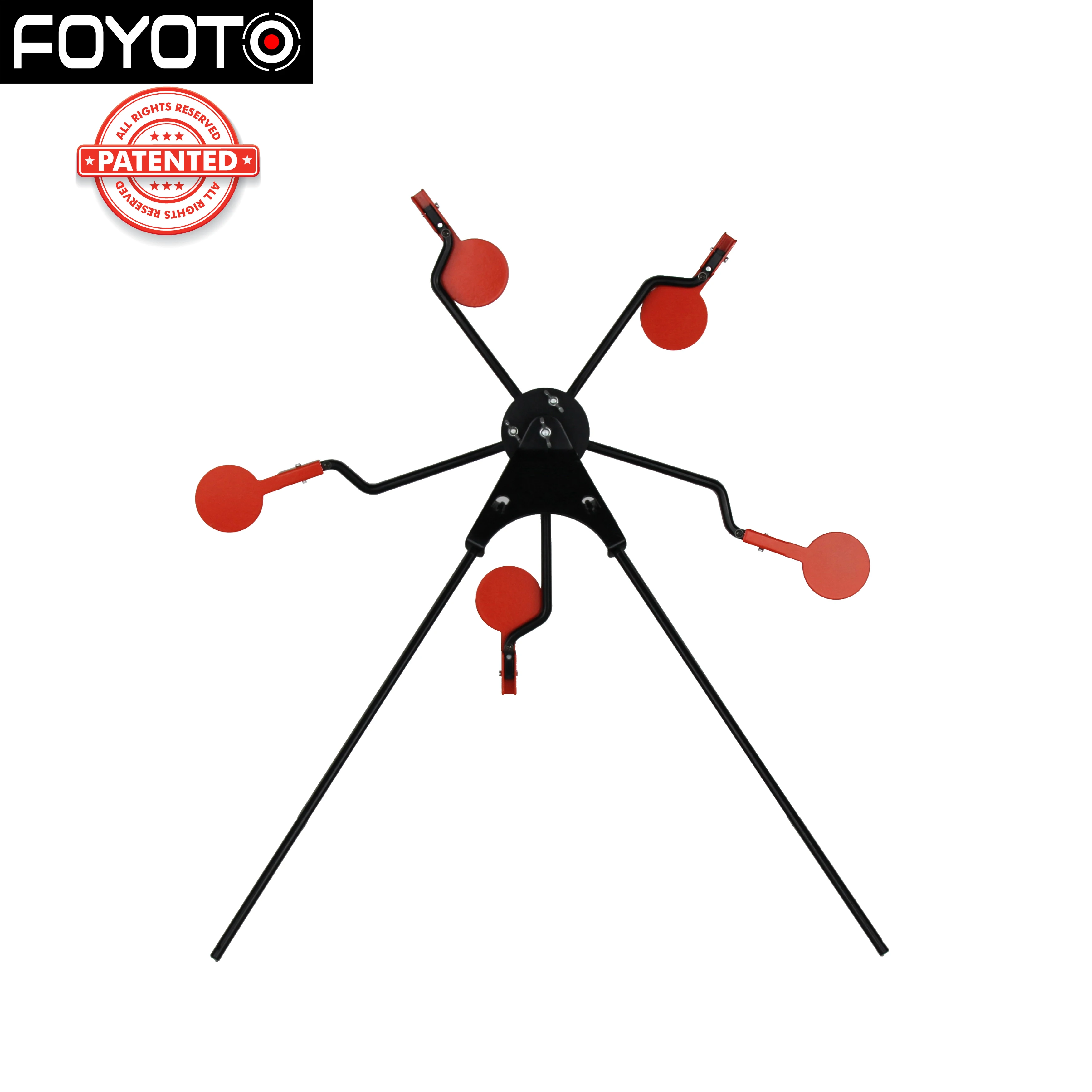 Ferris Wheel spinner steel shooting targets for outdoor BB pellets shooting practise