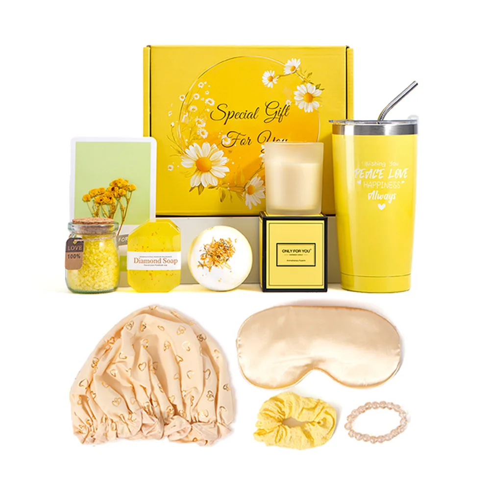 Wholesale Private Label Low Moq Spa Luxetique Bathing Shower Sets With Includes Bubble Bath Bombs Scent Candle Etc