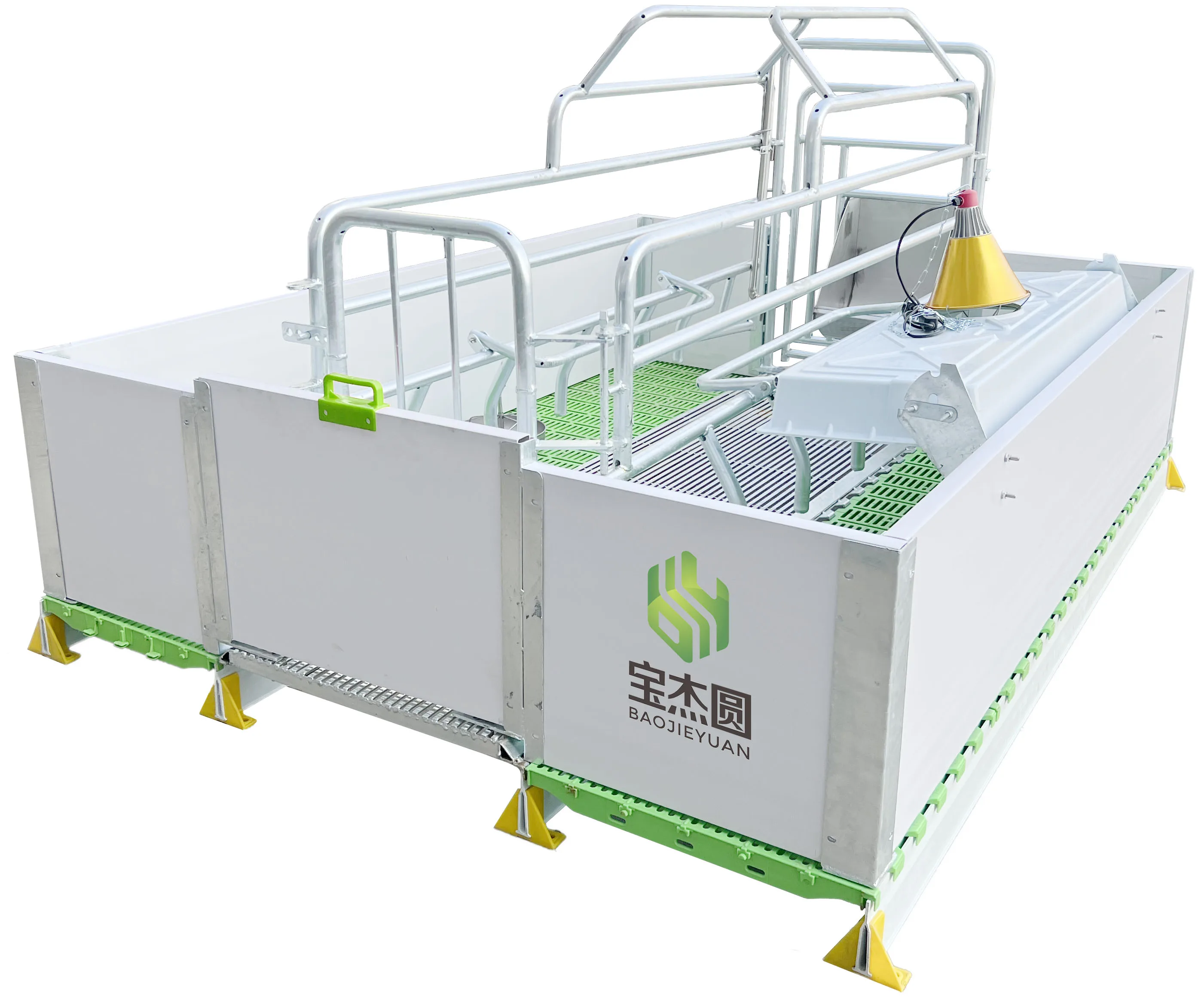 European Hot Dip Galvanized Nursery Pen Farrowing Crates Hot Sale for Pig Farm Bed for Pig Farm