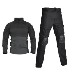 Камуфляжная одежда HAN WILD с эластичным рукавом, тактическая одежда для быстрого штурма, устойчивая к разрыву одежда