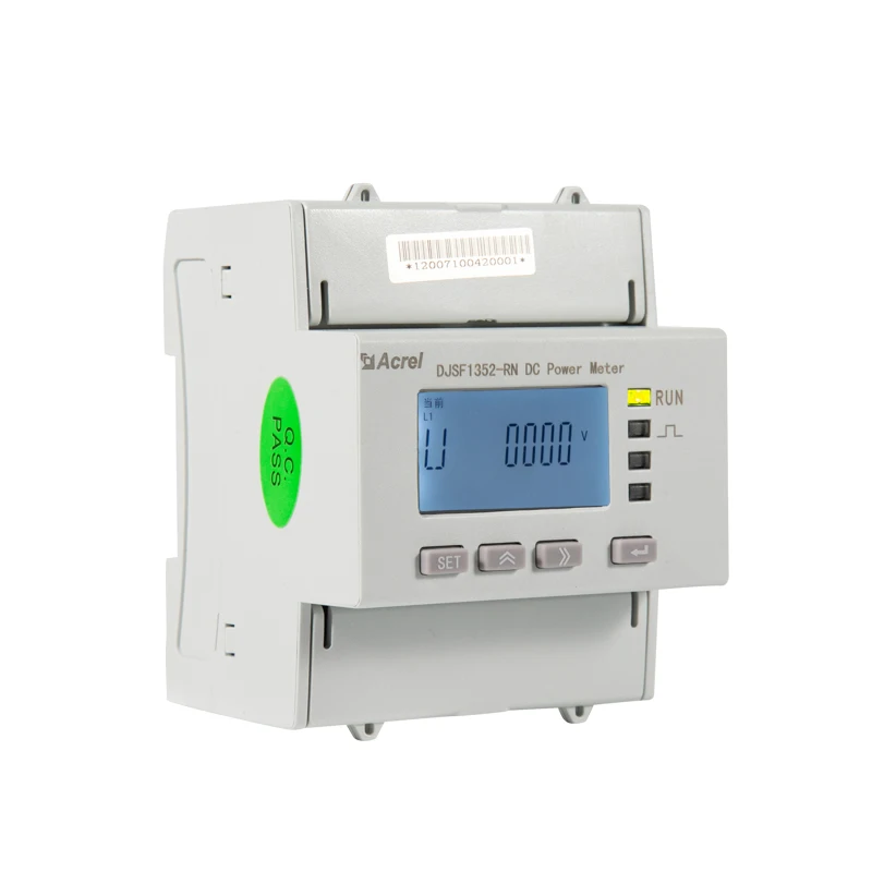 Solar Energy String Energy Monitoring Power Meter DC Control Home Solar Power System Din rail installation