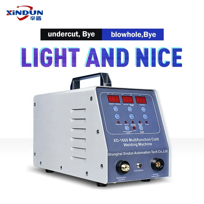 XD-1600 Single Phase Portable Arc Cold Welding Machine Gold Factory