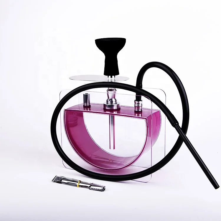 wholesale high quality hookah acrylic portable fashion shisha factory sale directly