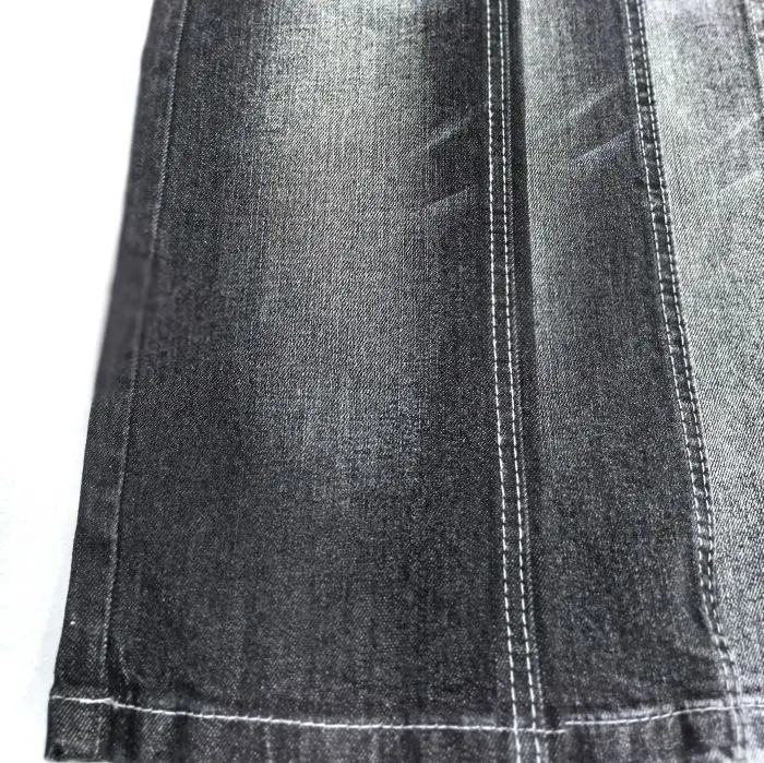 spandex stretch black denim fabric 11.3oz