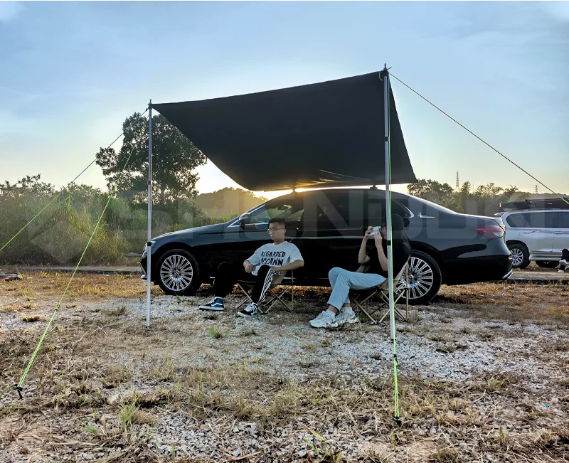 Factory Price Oxford Awning Tent 4x4 Offroad Car Side Awning Outdoor Travelling Camping Car Quick Release Retractable Awning