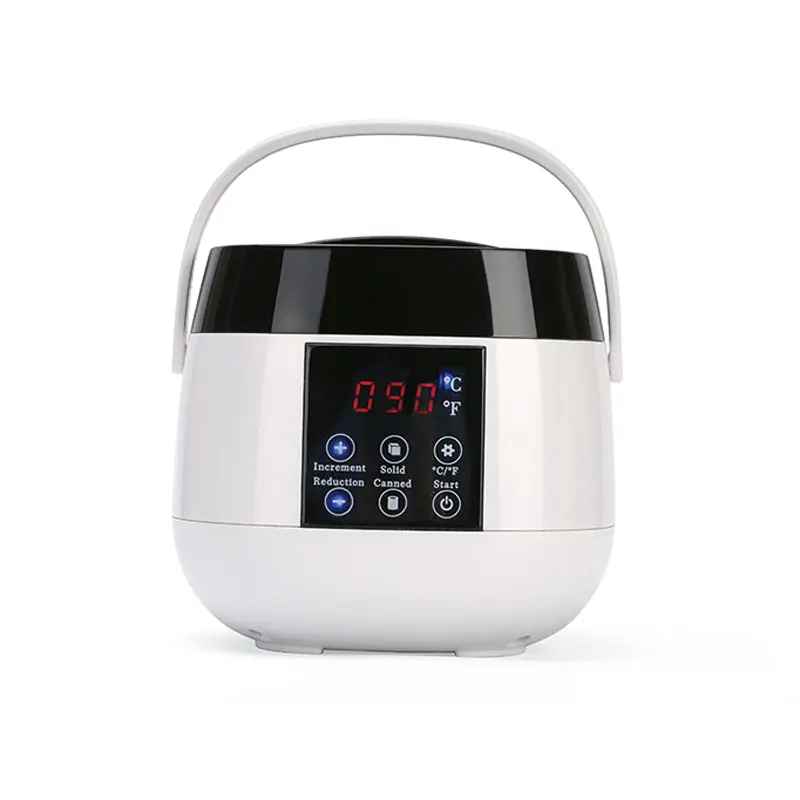 smart Wax Heater Warmer Strips Hair Wax Hair Removal Pot 500ml Electric Waxing Machine Hard Beans Kit Set LCD Touch Button