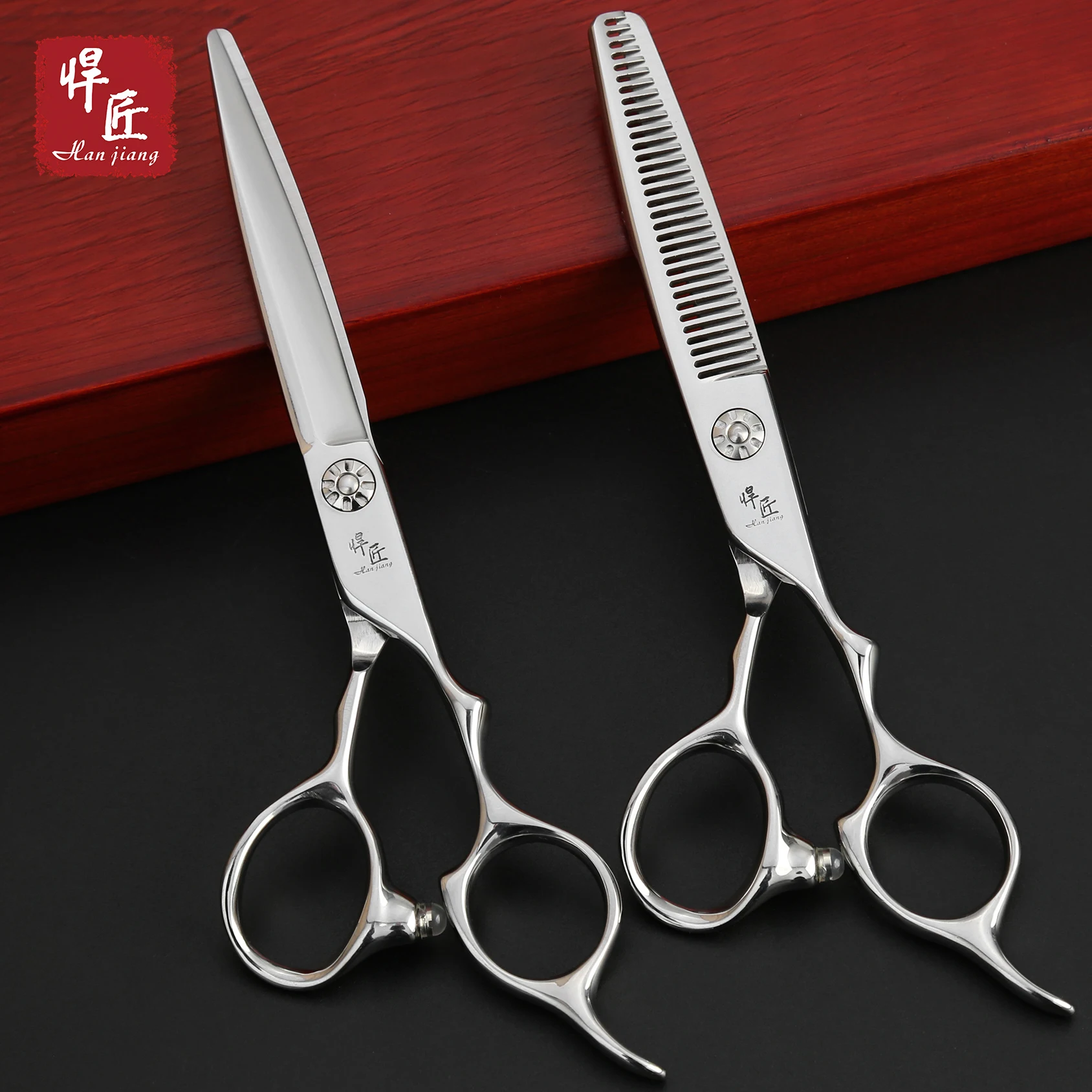 Professional Hairdressing Scissors Set Tijeras Barber Shear Hair Cutting Scissors Thinning Scissors