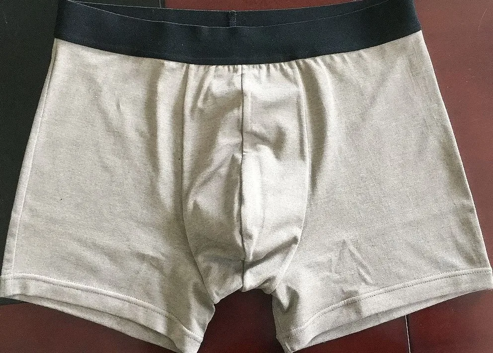 Anti-bacterial silver underpants EMF protection