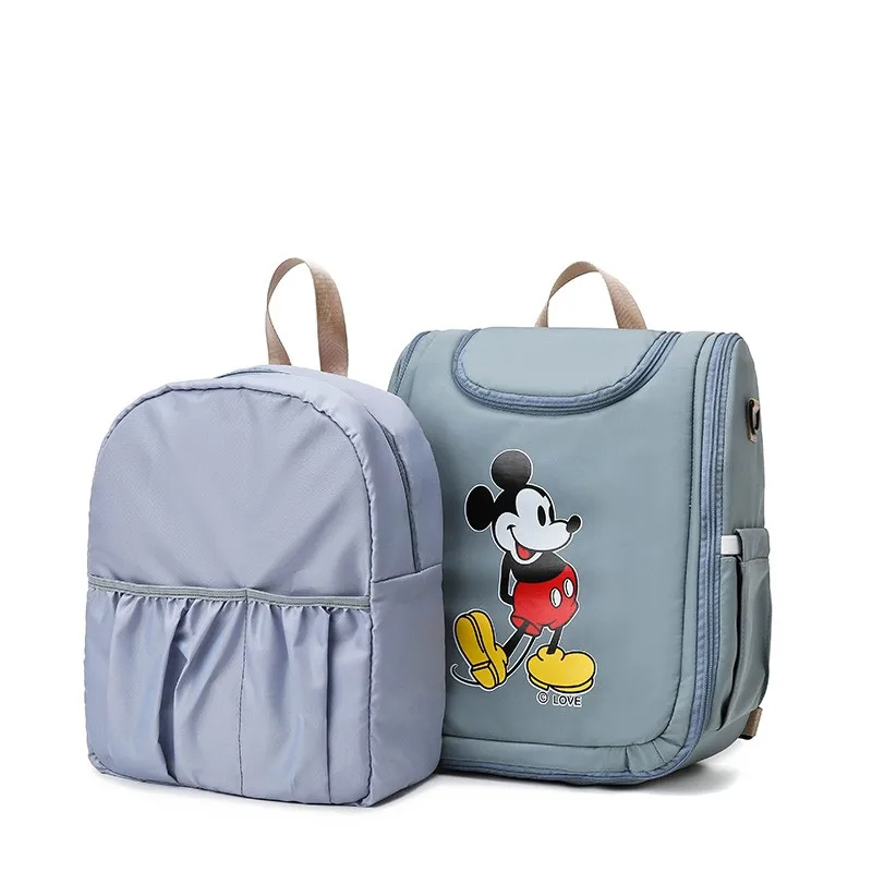 New arrival portable baby crib bag with mattress simple single shoulder big capacity waterproof backpack