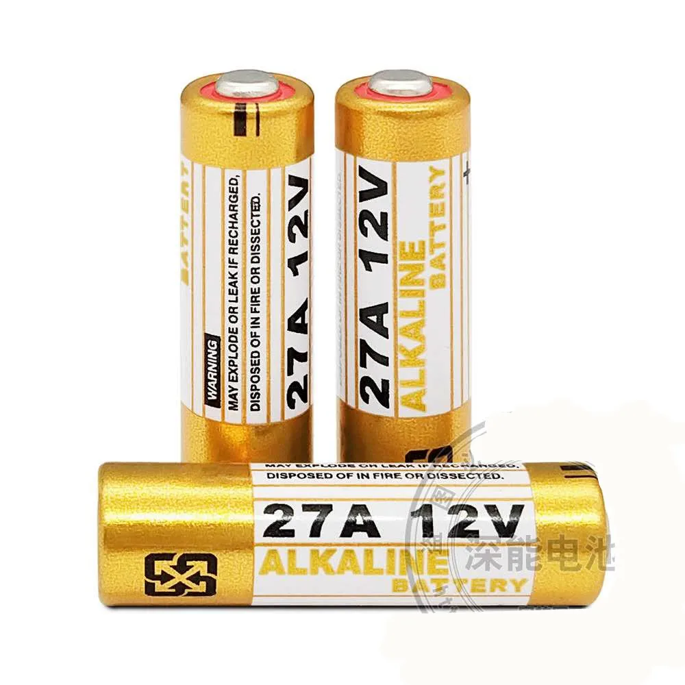 
Mercury free 0% hg super alkaline battery 12v 27a a27 l828f 27a 12v alkaline battery 