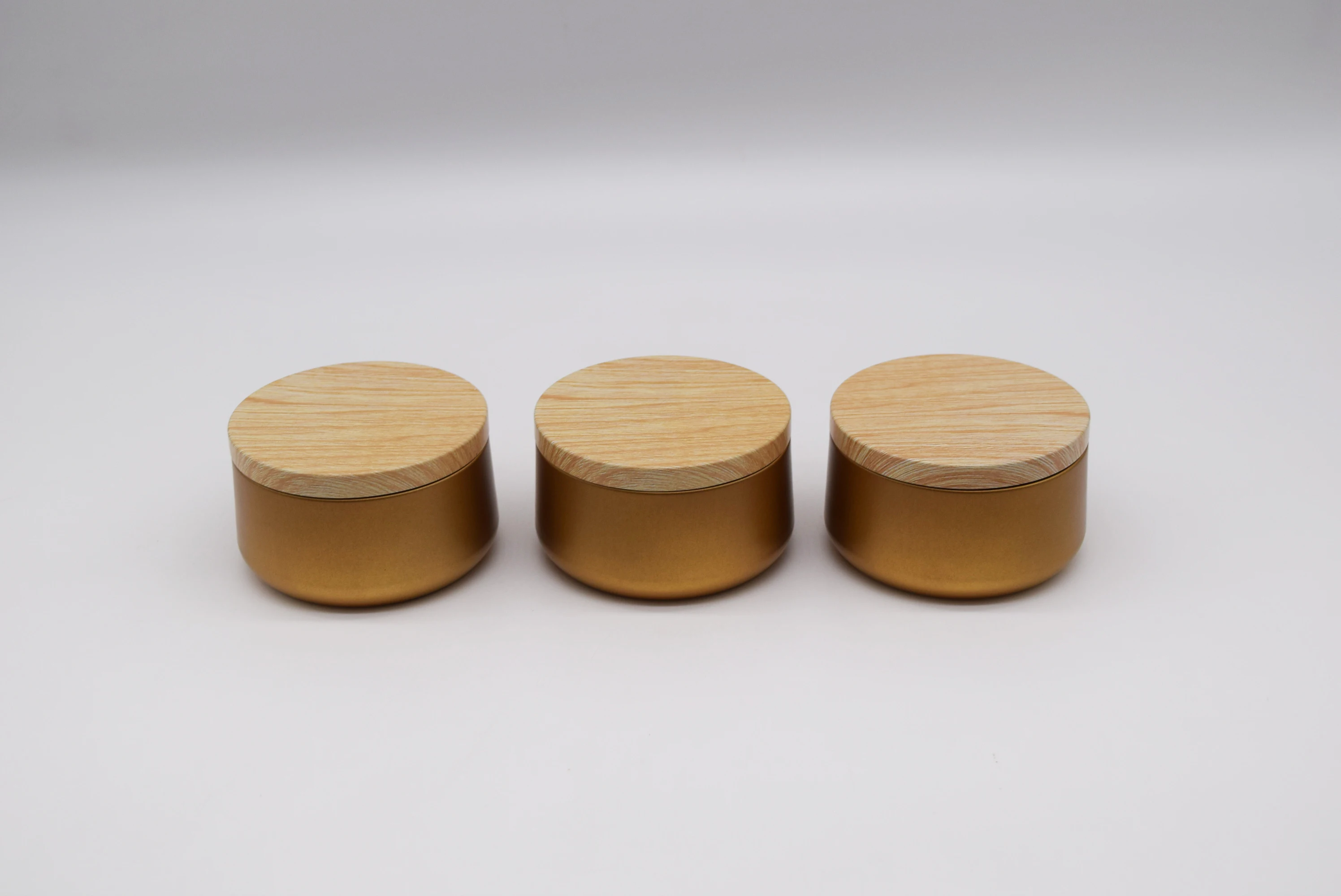 6oz Recipientes Para Perfume Containers for Solid Gold Perfume Tins with Lids