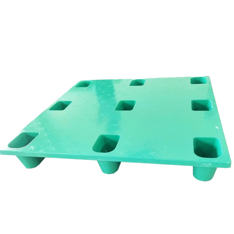 Recyclable New composite shipping pallet 1210 Flatbed nine-foot stream font plastic pallet for forklift logistics warehouse use