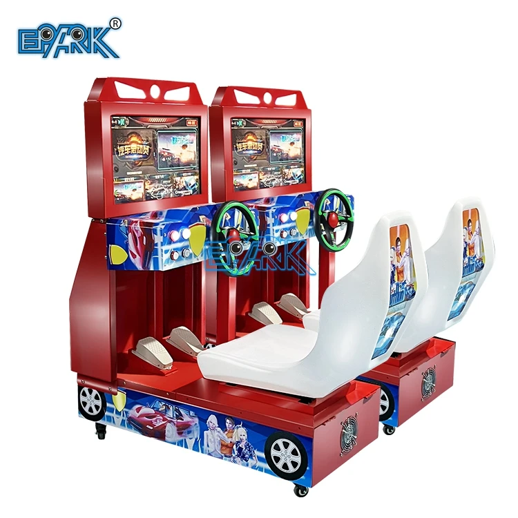 22 Inch Lcd Coin Operated Video Arcade Outrun Electronics Kids Racing Car Children Games Machine