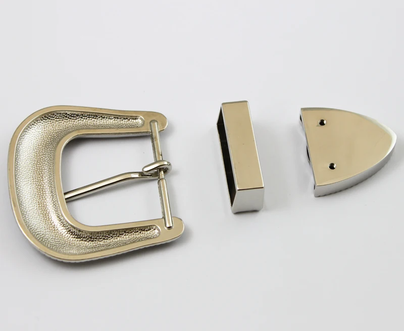 Factory sale various widely hot sales 3 piece western belt buckle set