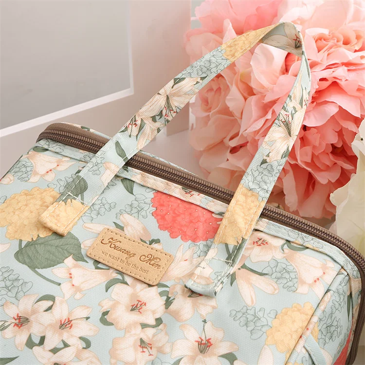 Manufacturers Wholesale New Waterproof Canvas Portable  Custom School Cooler Lunch Bag