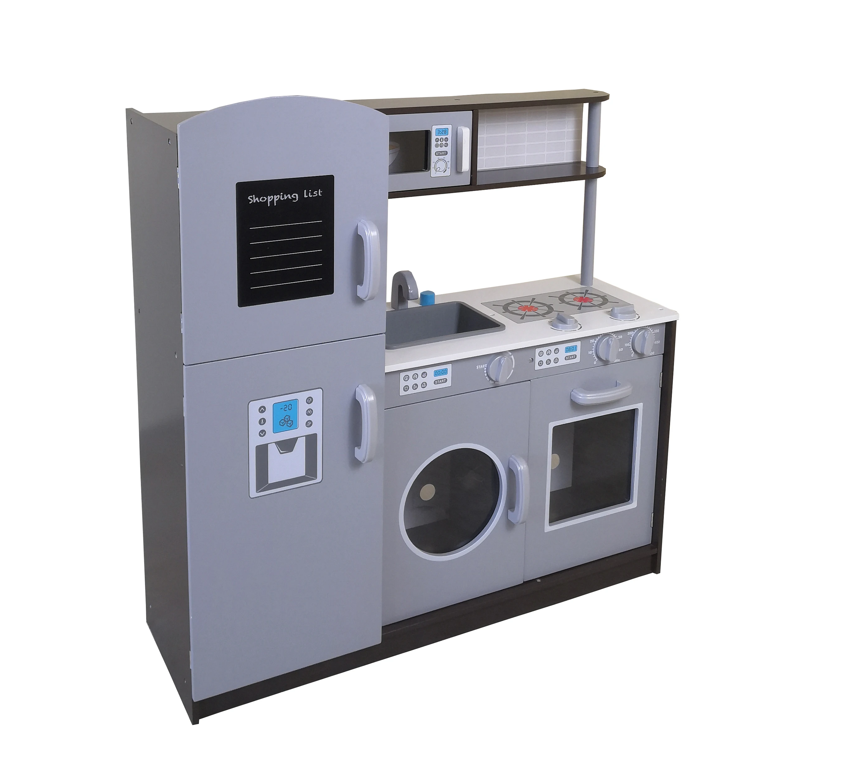 2021 Hot Sale Pretend Role Playing Toy Kitchen Kids Game Set Wooden Kitchen Toddler Kitchen Toy Wholesale