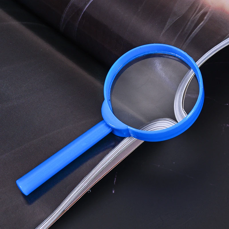 Best sell wholesale High speed plastic wrap non-slip and anti drop pocket kids magnifying glass