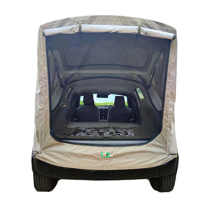 Truck Tent 2-3 Person Durable Canvas Fabric Roof Top Truck Tent With Annex For Car