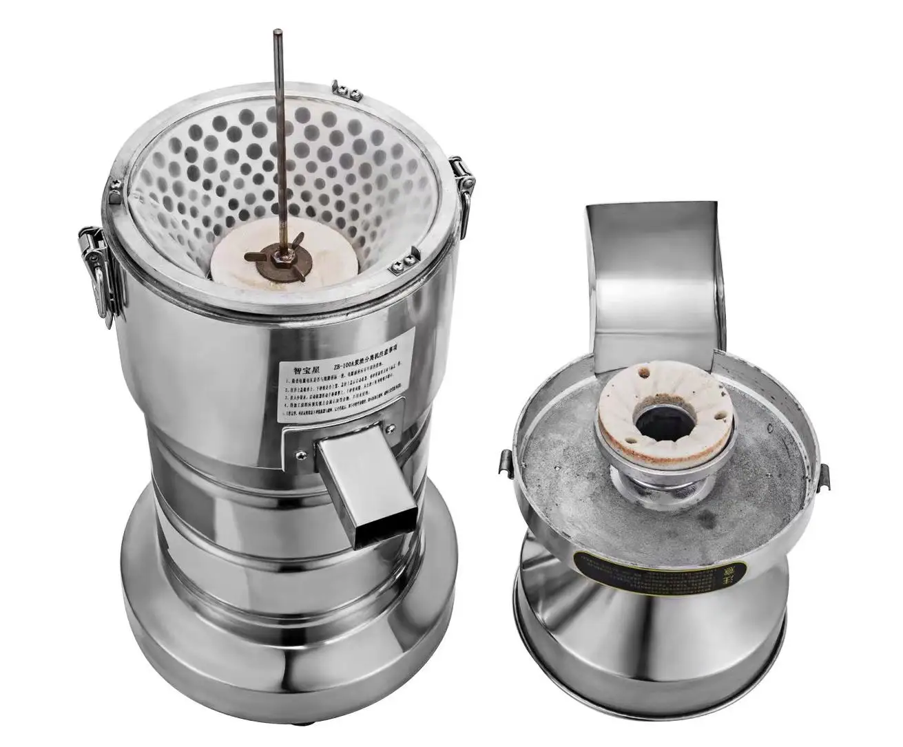 Latest Version Industrial Soymilk And Tofu Machines Soybean Milk Maker Soya Grinder With Separator