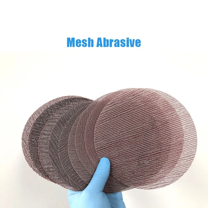 Abrasive Net Disc Aluminum oxide Mesh Sanding Disc for Metal Wood Polishing