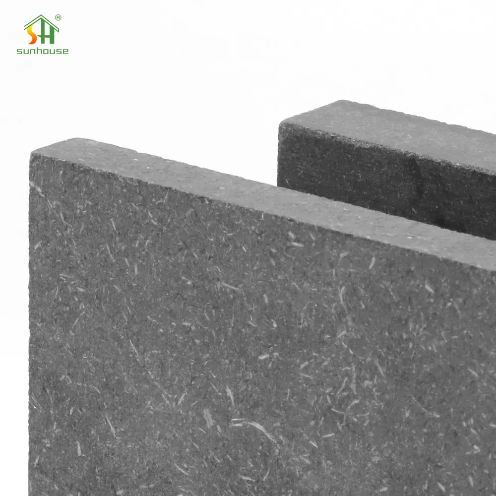 High Quality Black 4*8 MDF Board E1 15mm Medium Density Fiberboard Laminated Black MDF Board